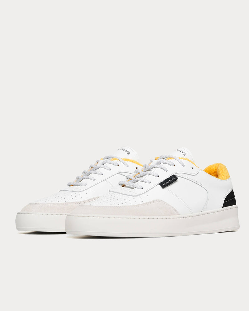 Filling Pieces Spate Plain Wylt White Low Top Sneakers - 2