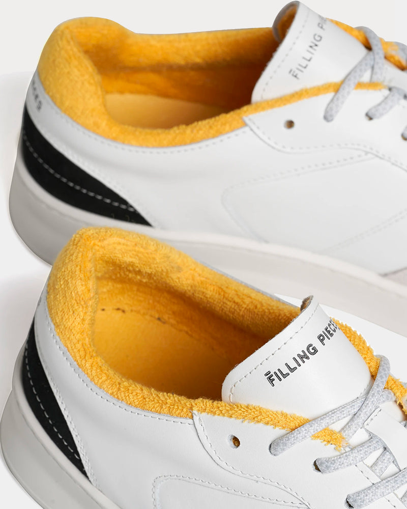 Filling Pieces Spate Plain Wylt White Low Top Sneakers - 4