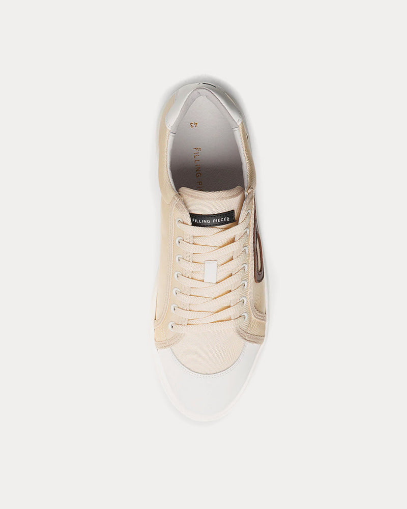 Filling Pieces Stance Canvas Off White Low Top Sneakers - 2