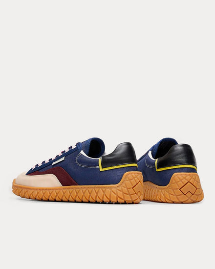 Filling Pieces Breeze Canvas Navy Low Top Sneakers - 4
