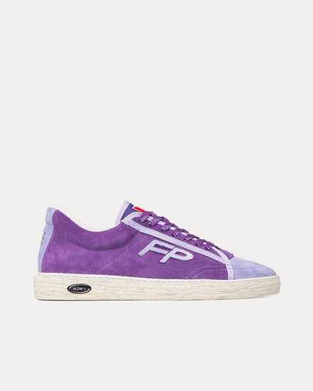 Filling Pieces x The New Originals Flow-1 Purple Low Top Sneakers - 1
