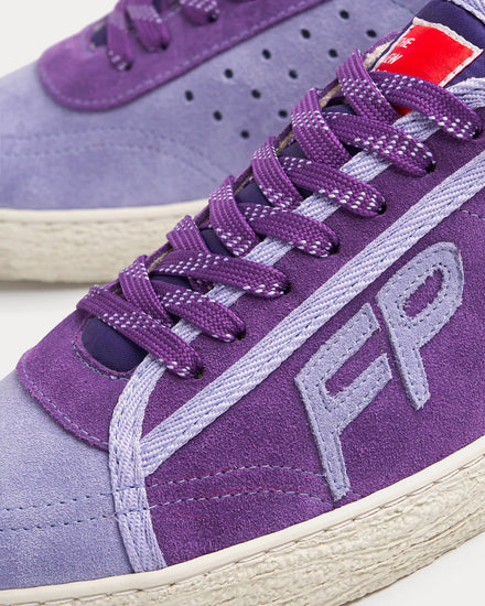 Filling Pieces x The New Originals Flow-1 Purple Low Top Sneakers - 4