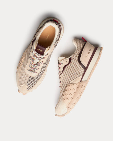 Filling Pieces Crease Runner Wind Beige Low Top Sneakers - 2