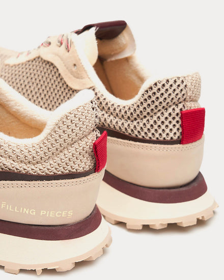 Filling Pieces Crease Runner Wind Beige Low Top Sneakers - 4