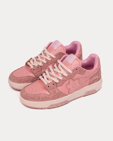 Flower Instincts Flower Loops Pink Low Top Sneakers - 2