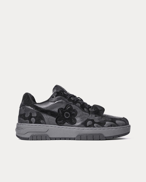Black Ash Triple Black Low Top Sneakers