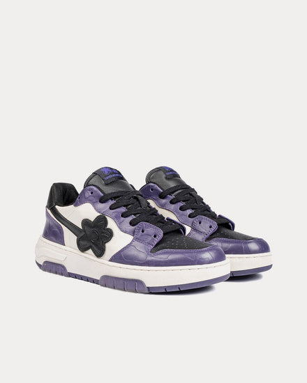 Flower Instincts Magic Ball Purple / White / Black Low Top Sneakers - 2