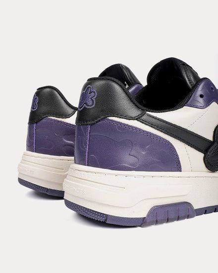 Flower Instincts Magic Ball Purple / White / Black Low Top Sneakers - 4