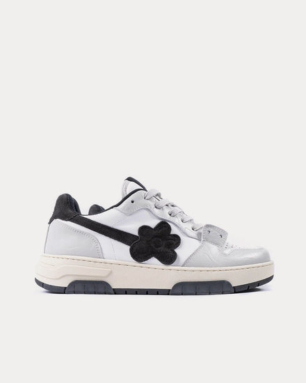Flower Instincts Molly Grey / White / Black Low Top Sneakers - 1