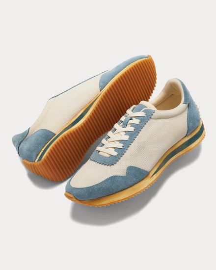 Foot Industry 21S1201 Blue Fog Low Top Sneakers - 2