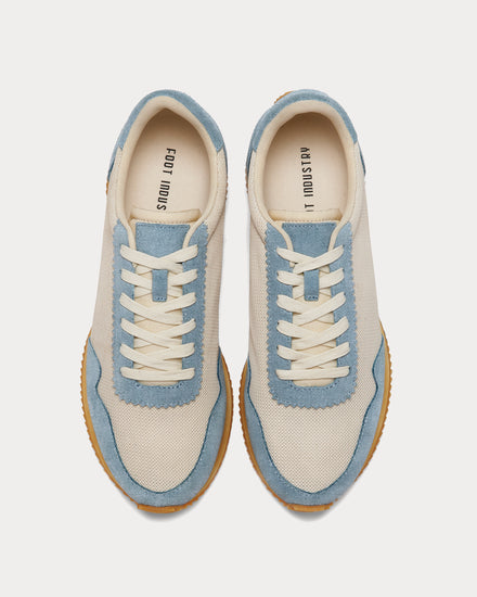 Foot Industry 21S1201 Blue Fog Low Top Sneakers - 3