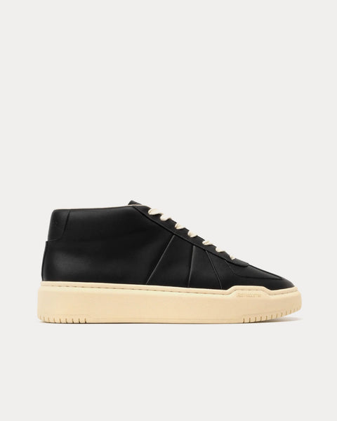 2022A/W AUA303-003 Black Mid Top Sneakers