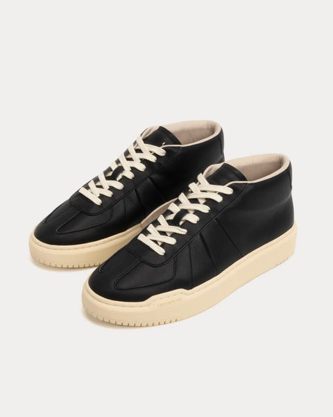 2022A/W AUA303-003 Black Mid Top Sneakers