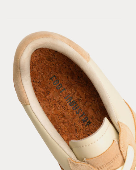 Foot Industry 2022 a/w AUA301-004 Off-White / Brown Low Top Sneakers - 5