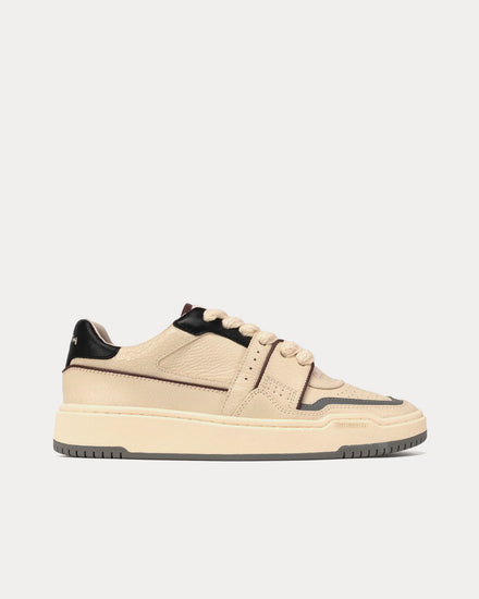 Foot Industry 2023 s/s AUA405-002 Off-White / Red / Black Low Top Sneakers - 1