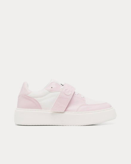 Ganni Sporty Cupsole Pink / White Low Top Sneakers - 1