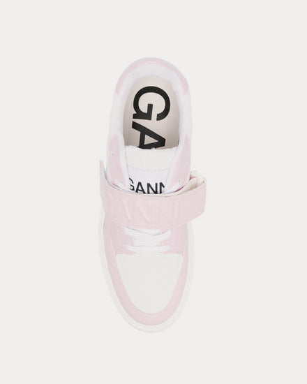Ganni Sporty Cupsole Pink / White Low Top Sneakers - 2