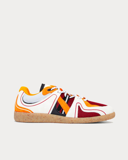 Ganni Women's Sporty Mix Retro Orange Low Top Sneakers Ganni Women's Sporty Mix Retro Orange Low Top Sneakers
