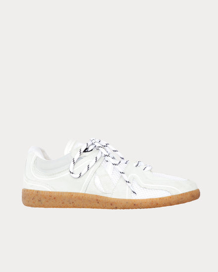Ganni Sporty Mix Retro White Low Top Sneakers - 1