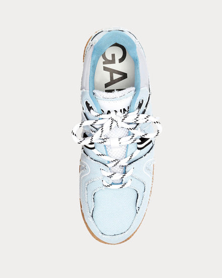 Ganni Sporty Retro Denim Low Top Sneakers - 2