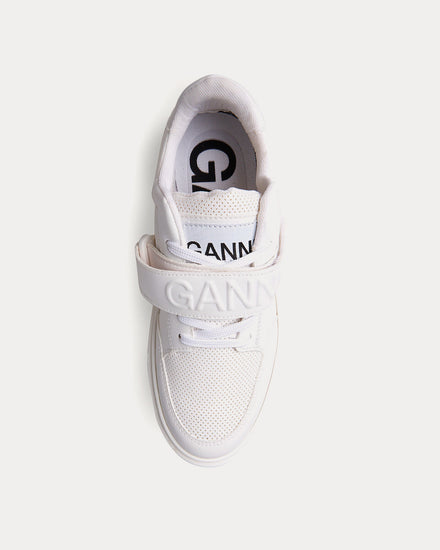 Ganni Sporty Cupsole White Low Top Sneakers - 2