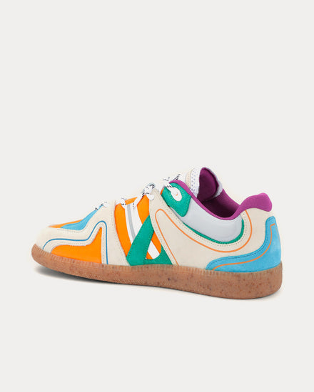 Ganni Sporty Mix Retro Bright Marigo Low Top Sneakers - 3