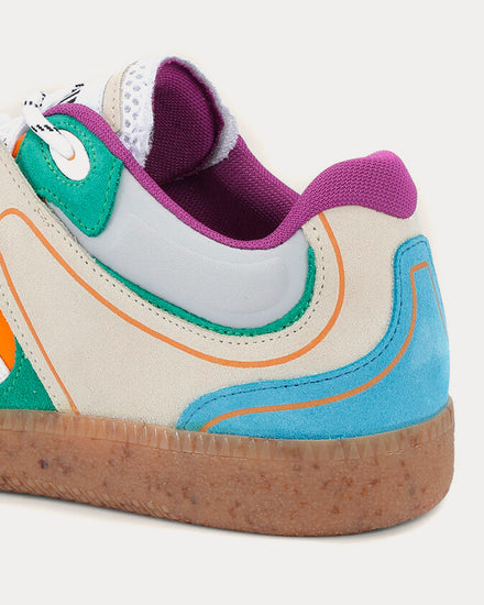 Ganni Sporty Mix Retro Bright Marigo Low Top Sneakers - 4