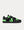 Sporty Retro Black / Green Low Top Sneakers