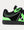 Sporty Retro Black / Green Low Top Sneakers