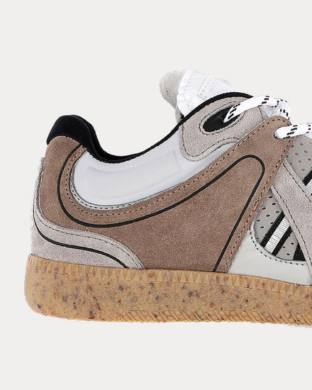 Ganni Sporty Retro Fossil Low Top Sneakers - 3