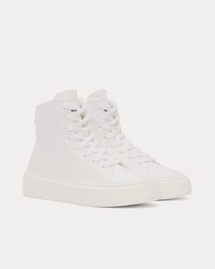 Ganni Sporty Cupsole White High Top Sneakers - 2
