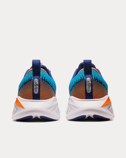 Asics Gel-Cumulus 25 Island Blue / Sun Peach Running Shoes - 4