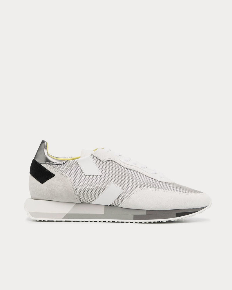 Ghoud Men's Venice Grey White Low Top Sneakers Trainers