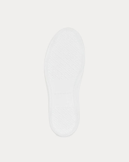 Givenchy City Sport in Leather with Givenchy Webbing White / Beige Low Top Sneakers - 4