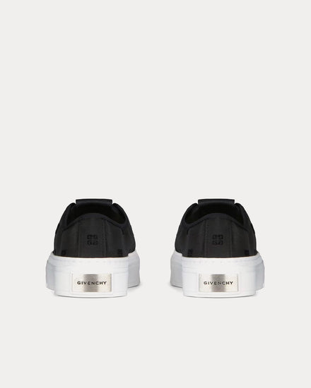 Givenchy City 4G Transparent Mesh Black / White Low Top Sneakers - 3