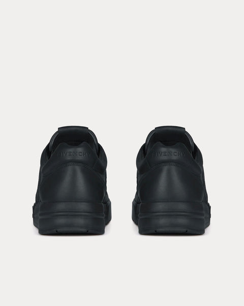G4 Leather Black Low Top Sneakers