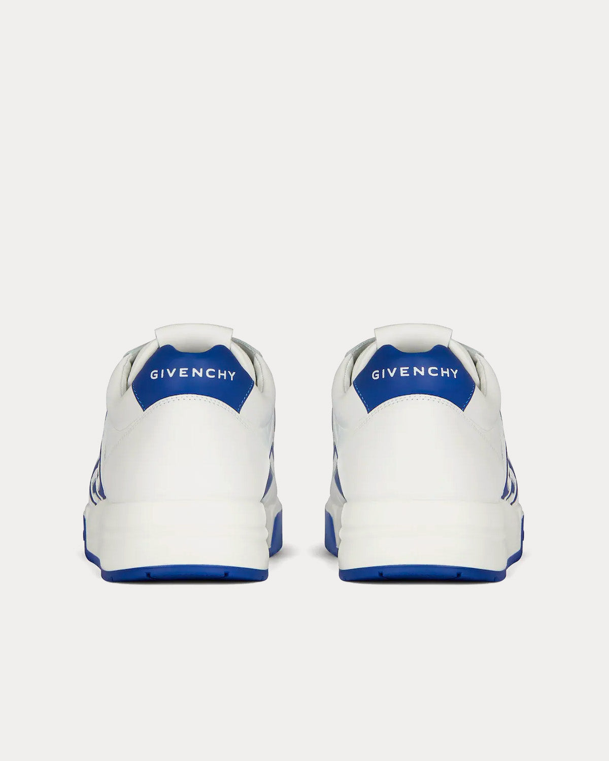 Givenchy - G4 Leather White / Blue Low Top Sneakers