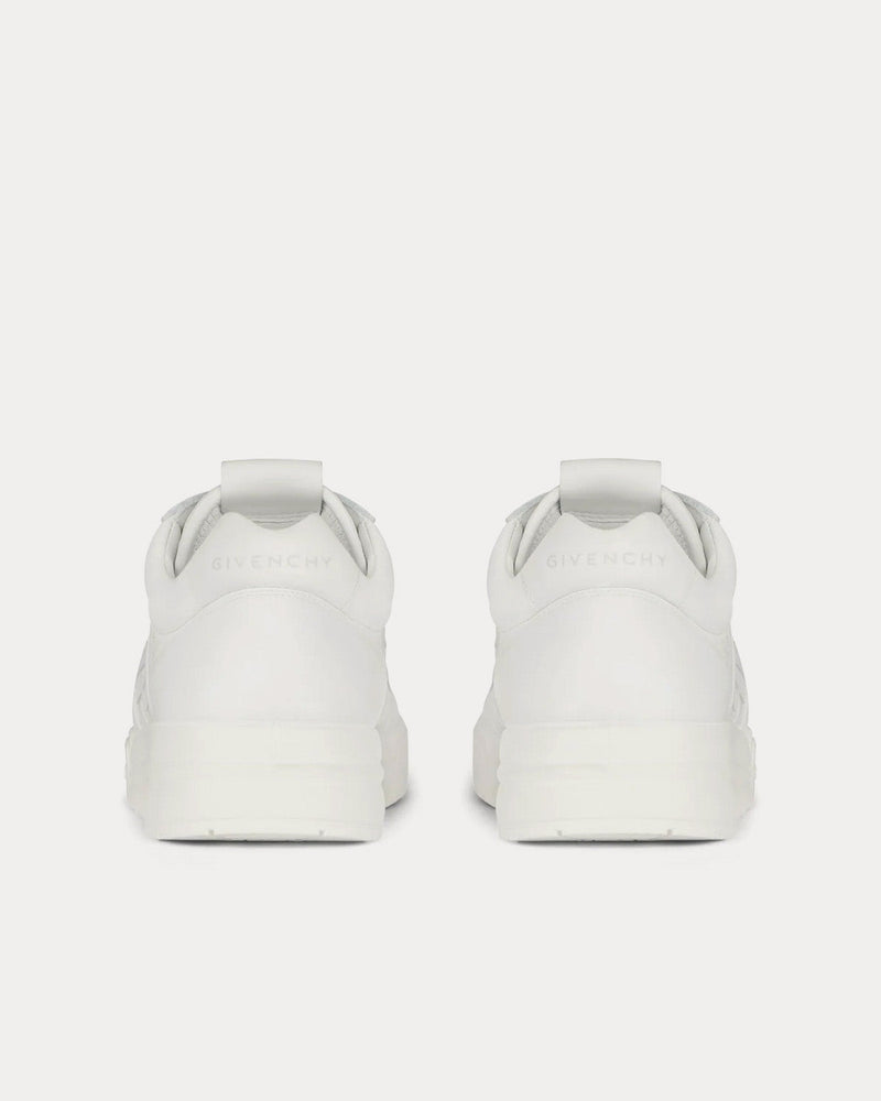 Givenchy G4 Leather White Low Top Sneakers - 3