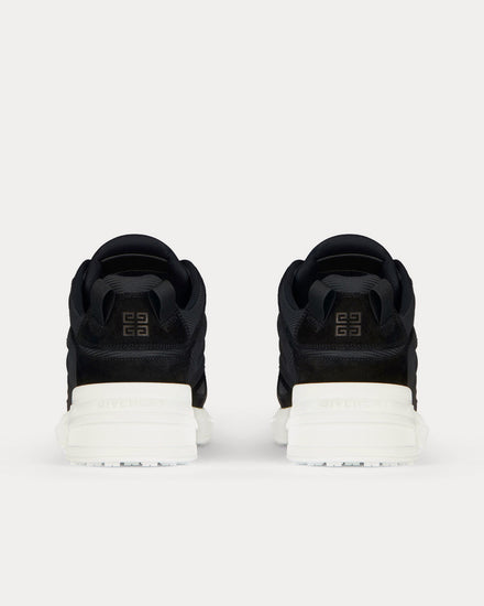 Givenchy GIV 1 Light Mesh & Suede Black Low Top Sneakers - 4