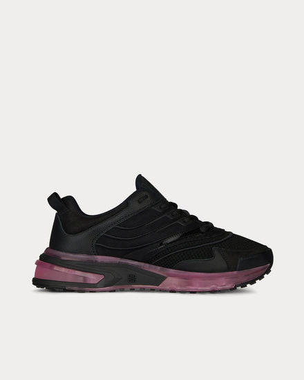 Givenchy GIV 1 Leather and Mesh Black Low Top Sneakers - 1