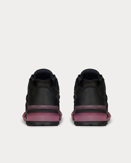 Givenchy GIV 1 Leather and Mesh Black Low Top Sneakers - 3