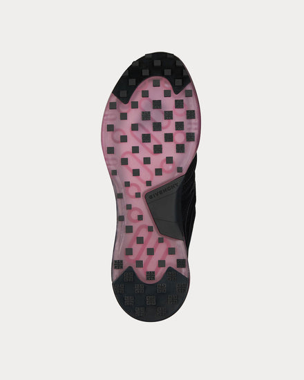 Givenchy GIV 1 Leather and Mesh Black Low Top Sneakers - 5