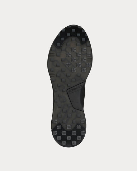 Givenchy GIV 1 Socks in Stretch Leather Black High Top Sneakers - 5