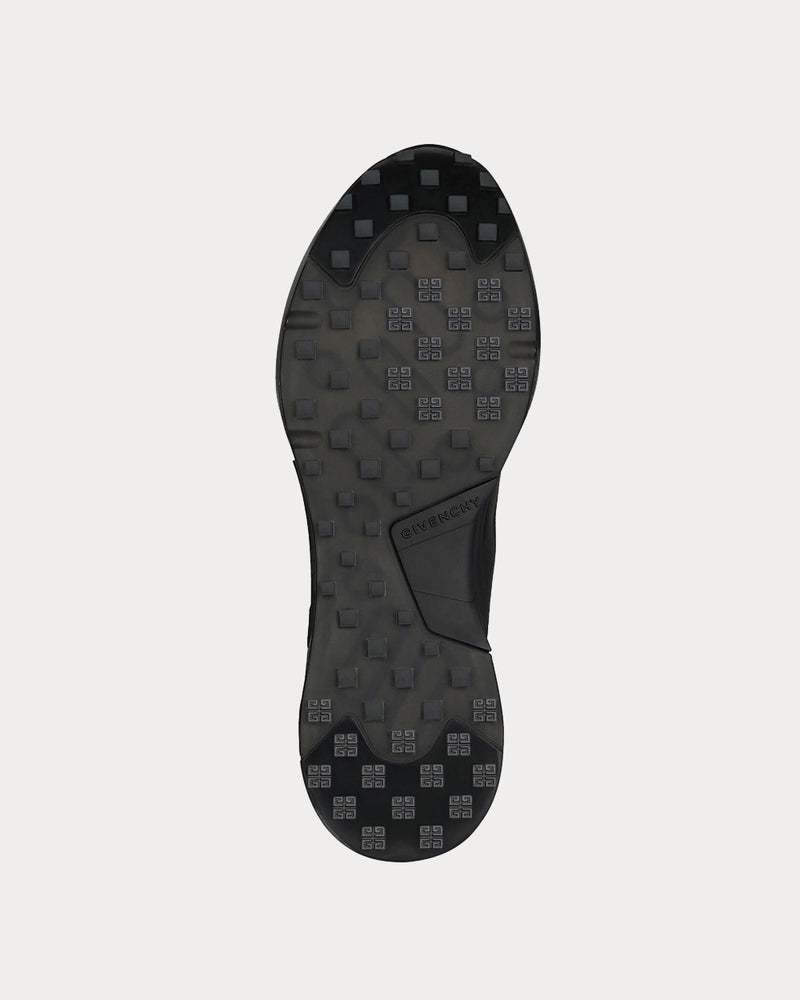 Givenchy GIV 1 Socks in Stretch Leather Black High Top Sneakers - 5
