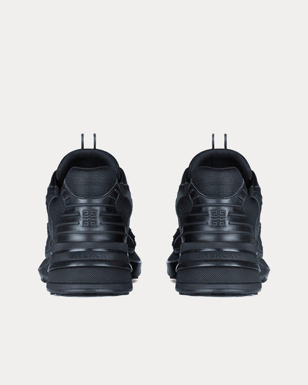 Givenchy GIV 1 TR Mesh, Suede & Leather Black Low Top Sneakers - 4