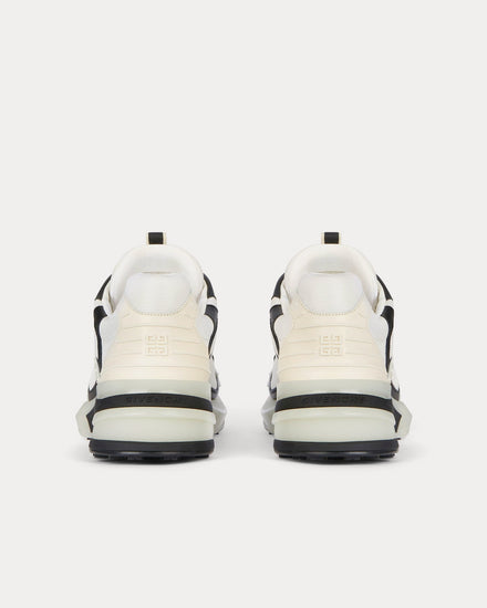 Givenchy GIV 1 TR Mesh & Leather Ivory / Black Low Top Sneakers - 4