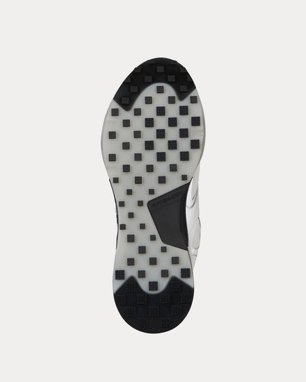 Givenchy GIV 1 TR Mesh & Metallized Leather Silver Low Top Sneakers - 5