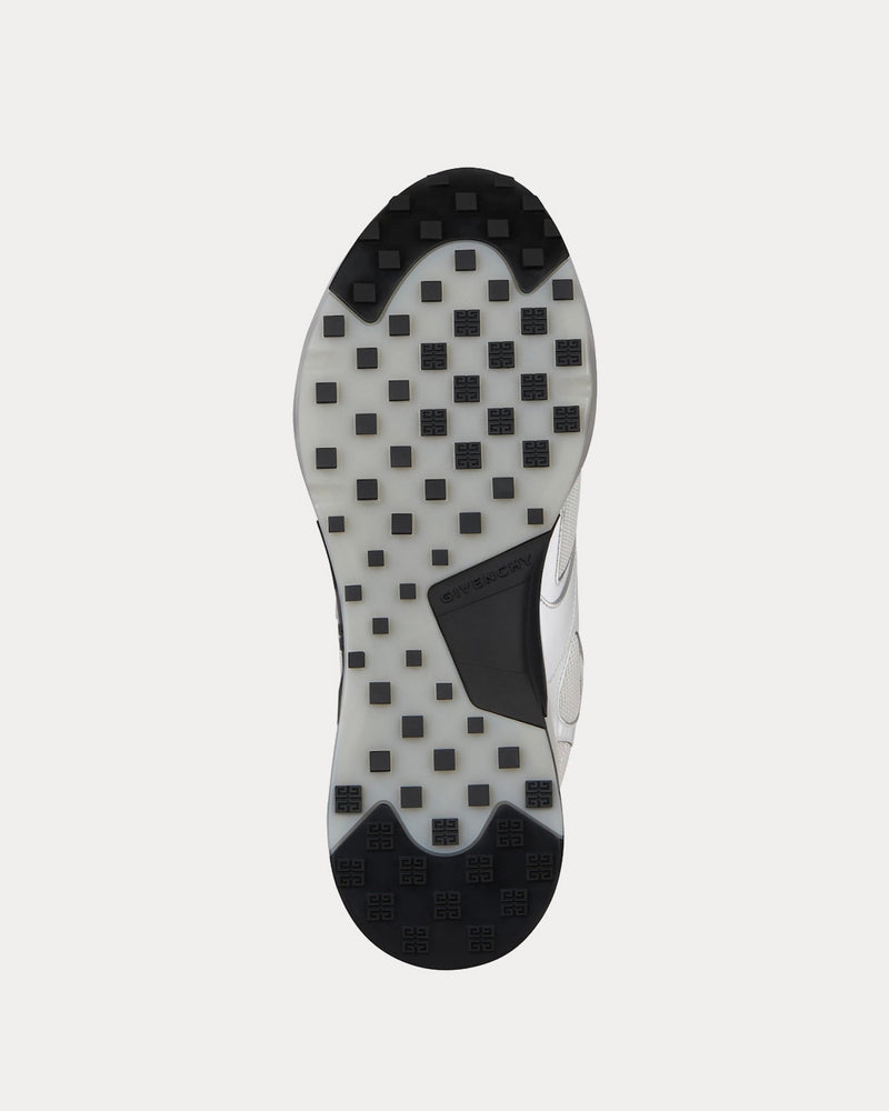 Givenchy GIV 1 TR Mesh & Metallized Leather Silver Low Top Sneakers - 5