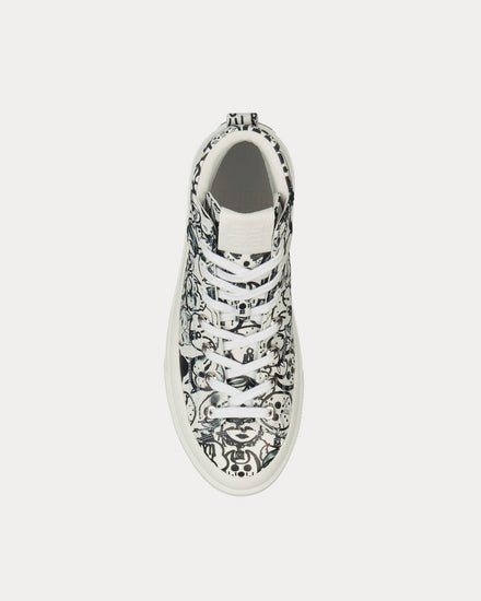 Givenchy x Chito City with Tag Effect Prints White High Top Sneakers - 2