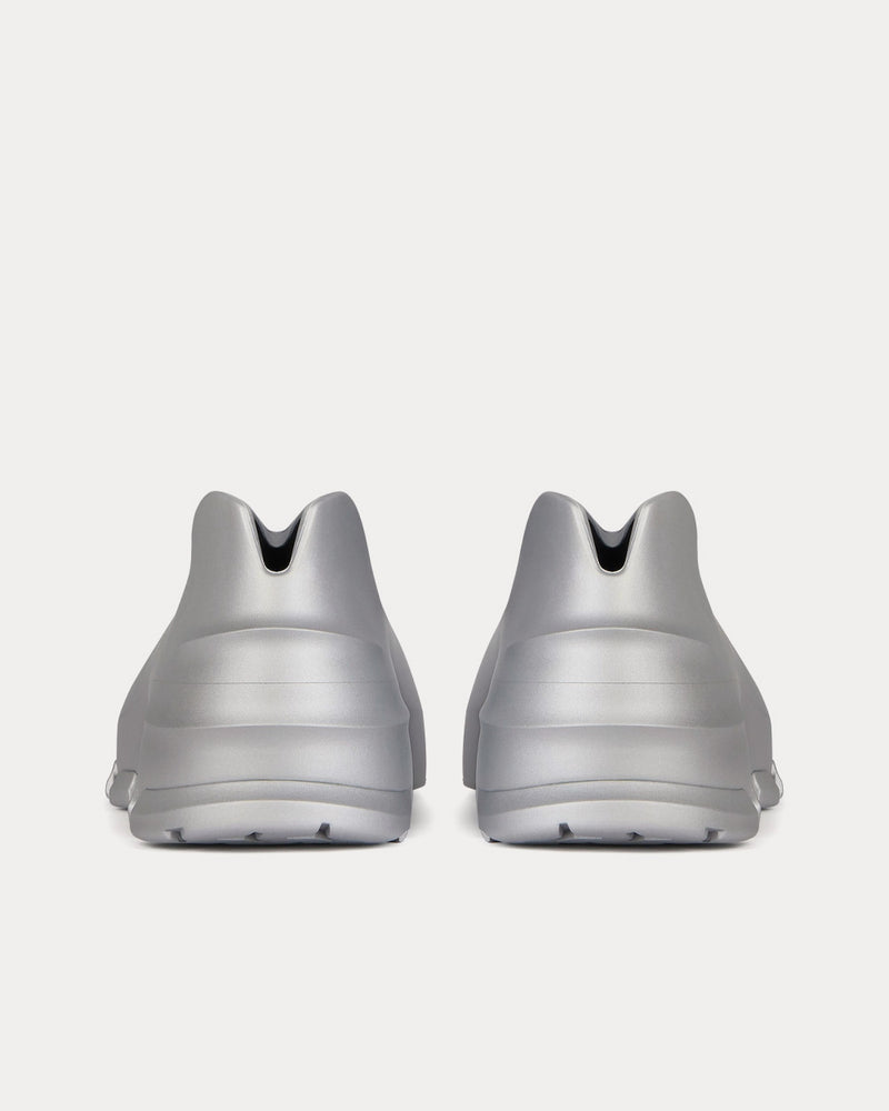 Givenchy Monumental Mallow Reflective Rubber Silvery Slip On Sneakers - 5